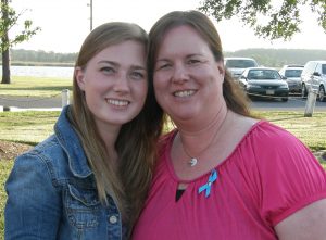 Pictured are Dawn Lange and her daughter Holly.  Lange was named the 2013 Foster Parents of the Year for Queen Anne’s County.